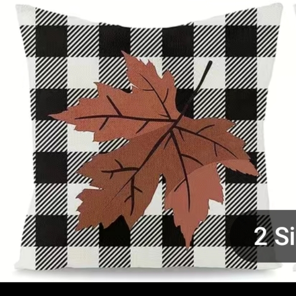 New Home Decor Autumn leaf Fall Pillow Case - Picture 1 of 2